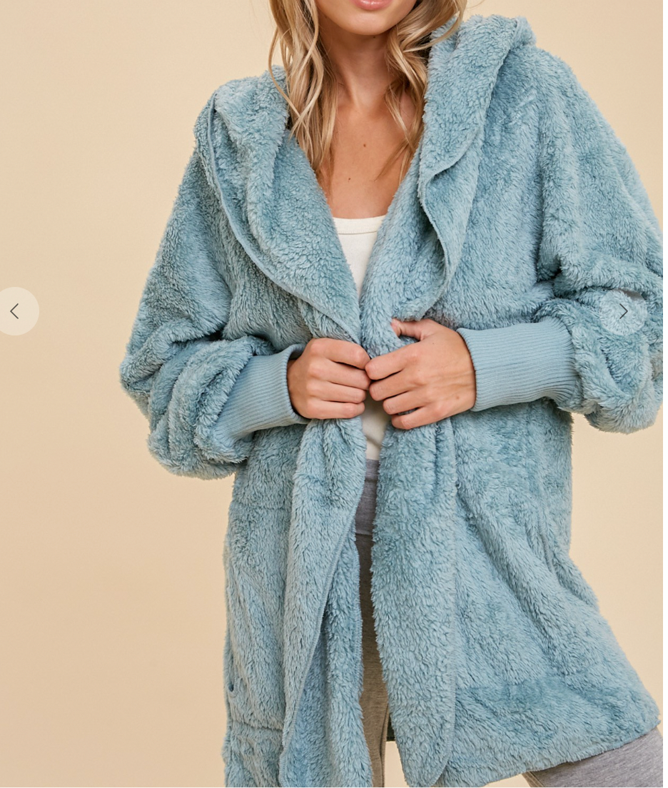 Aspen Teddy Bear Cardigan