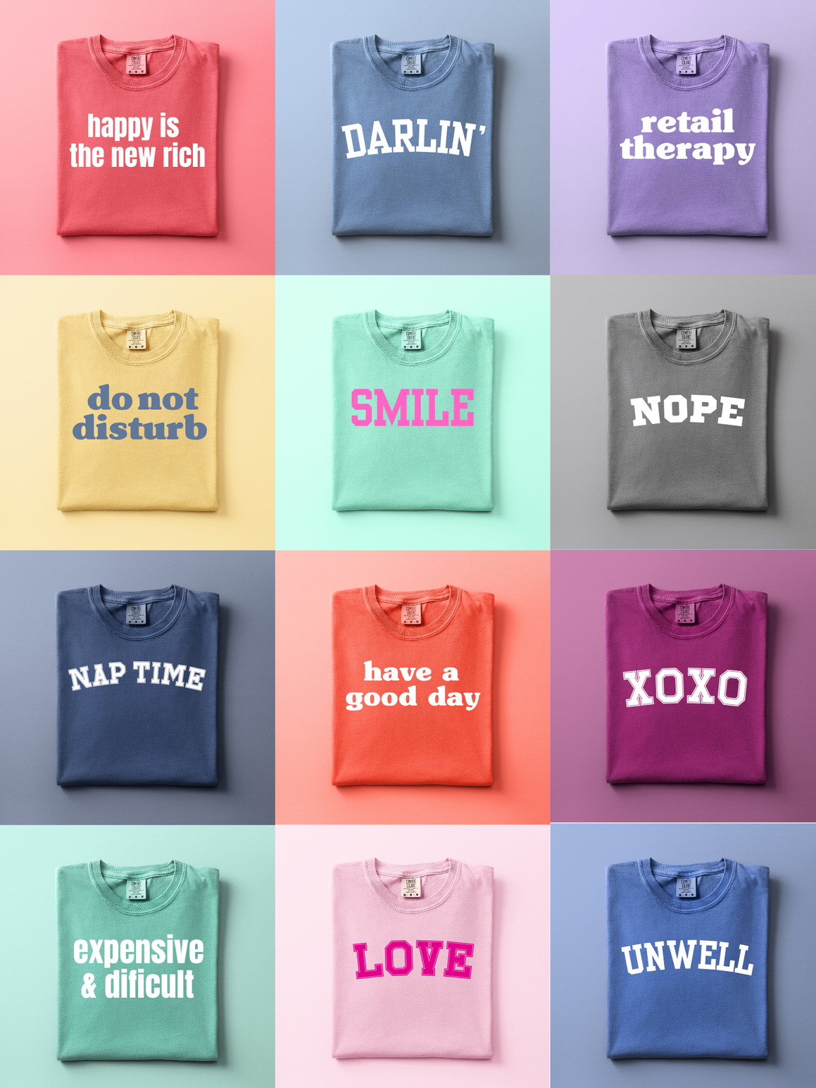 Comfort Colors Graphic Tees