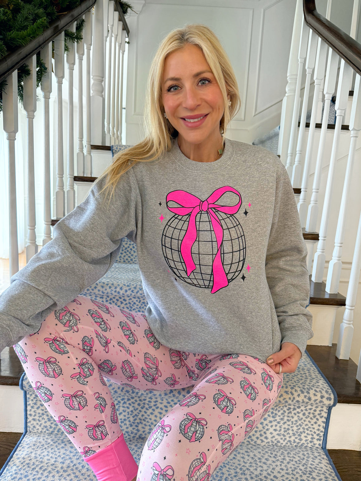 Disco Ball Jogger Pajama Set