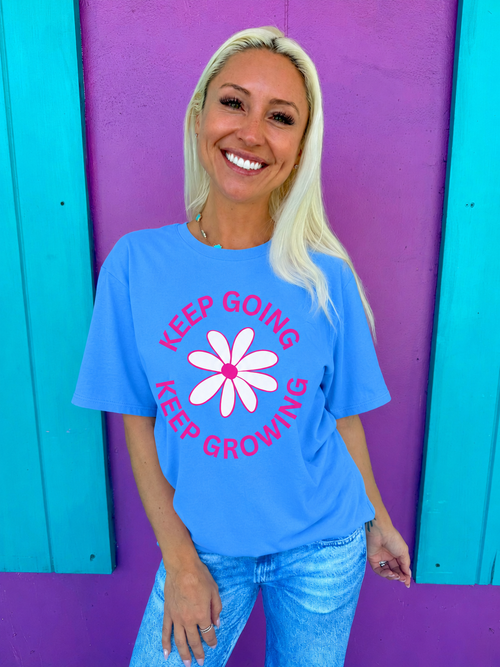 Keep Going Keep Growing Tee