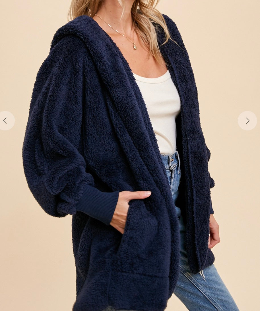 Aspen Teddy Bear Cardigan