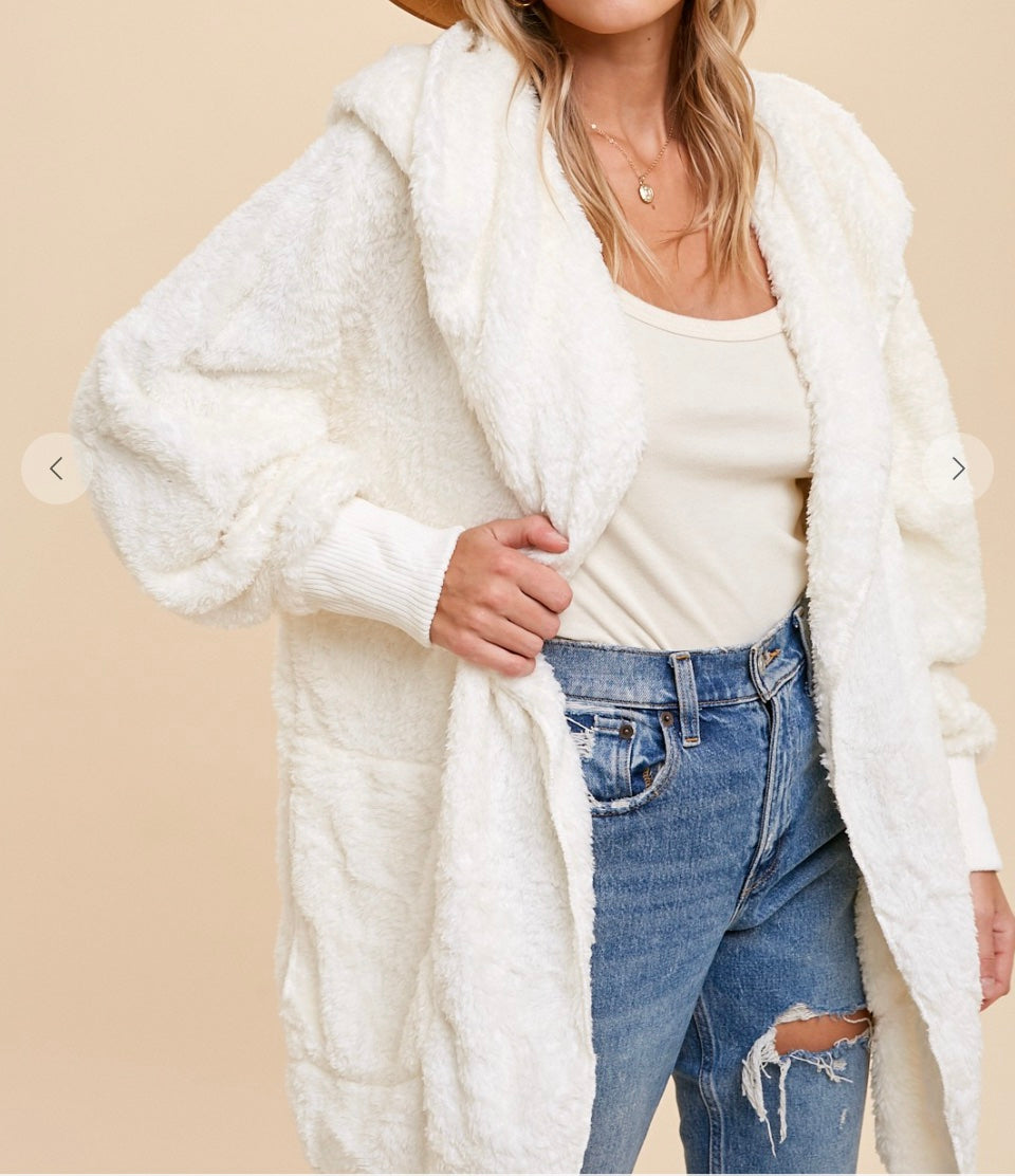 Aspen Teddy Bear Cardigan