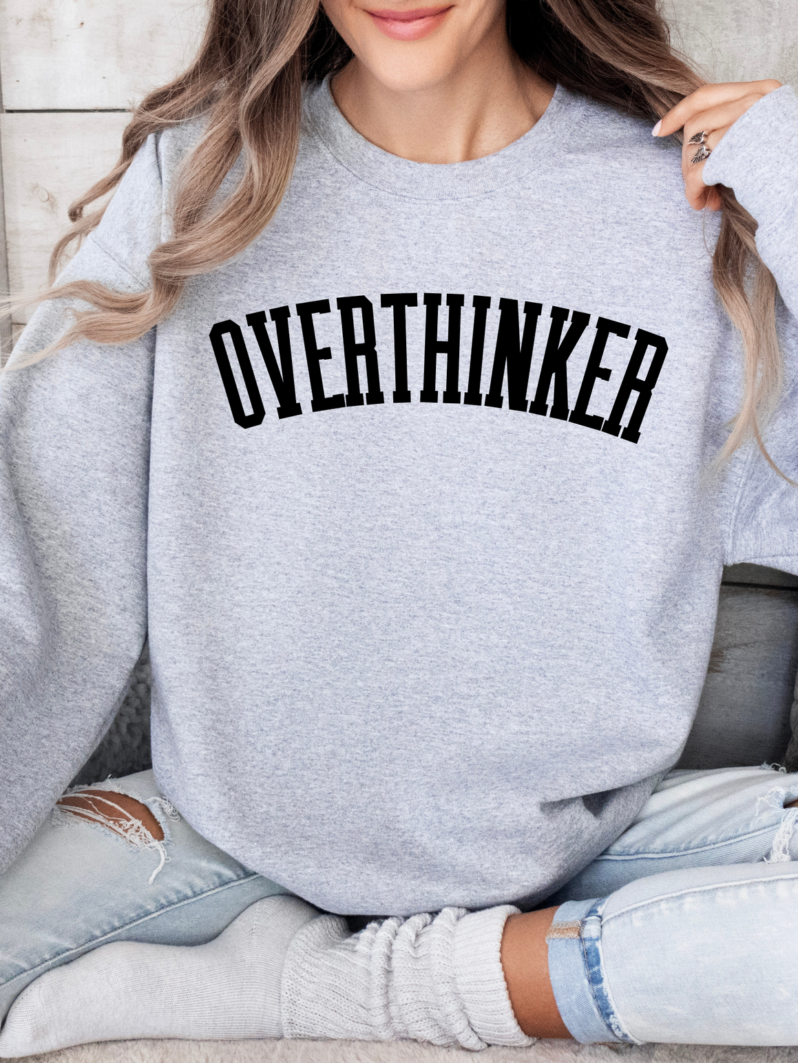 Overthinker sweatshirt 2025