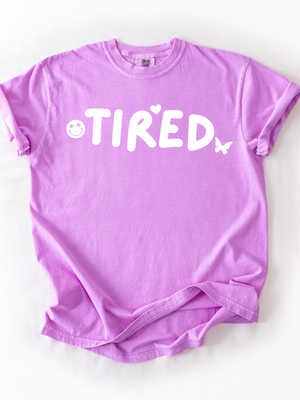 Tired Comfort Colors Tee