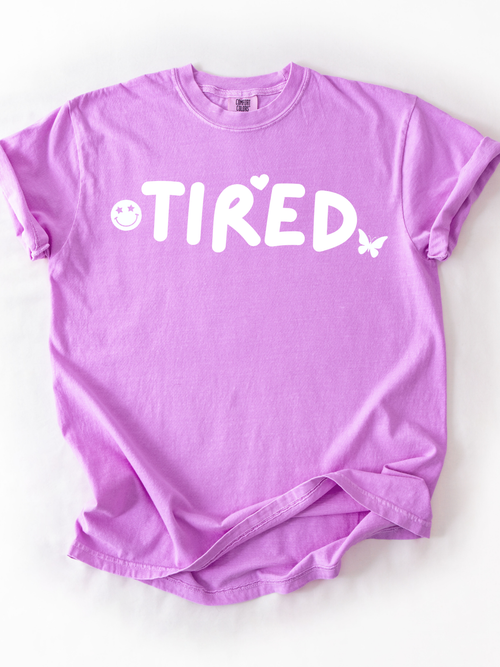 Tired Comfort Colors Tee