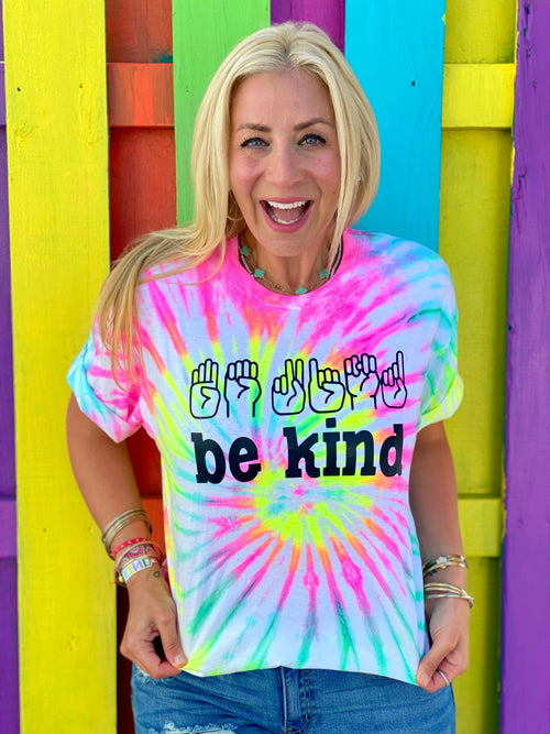 Be Kind ASL Tee - Deaf Awareness