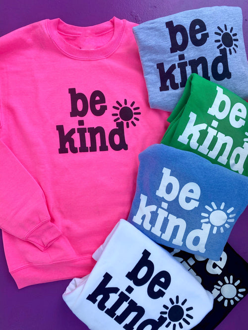 Be Kind Solid Surprise Sweatshirt