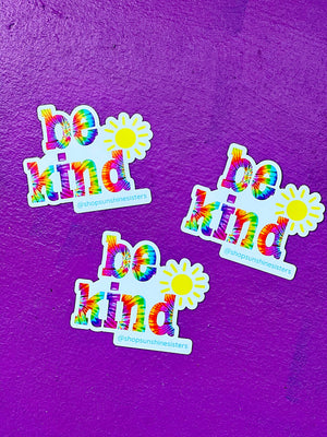 Be Kind Tie-Dye Magnet