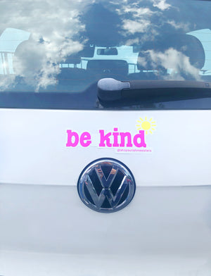 Be Kind Bumper Sticker