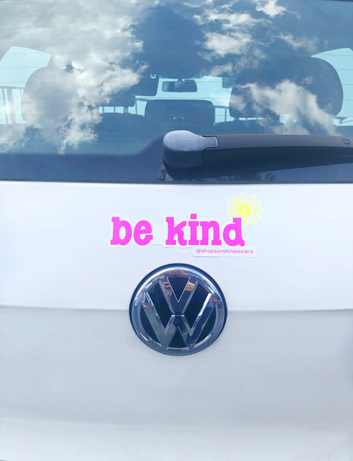 Be Kind Bumper Sticker