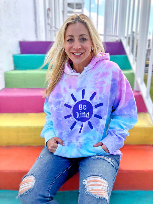 Be Kind Sunshine Hoodie ~ Purple Edition!
