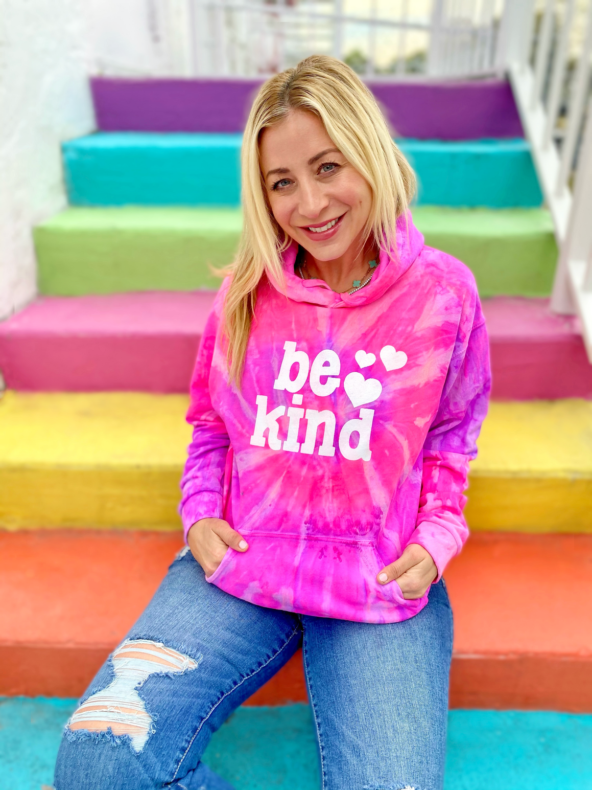 Be Kind Heart Hoodie